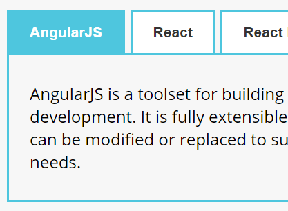 Simple Plain JavaScript Tabs Component – jTabs
