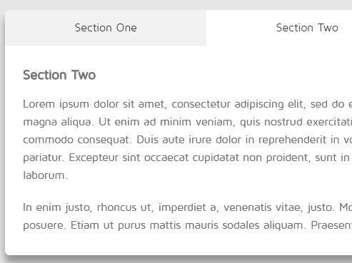 Create A Responsive Tabs Component Using CSS and Radio Input