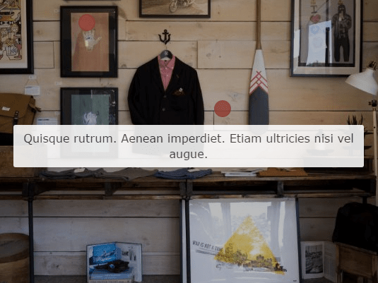 JavaScript Library For Annotating Images With Full-size Overlay – target.js