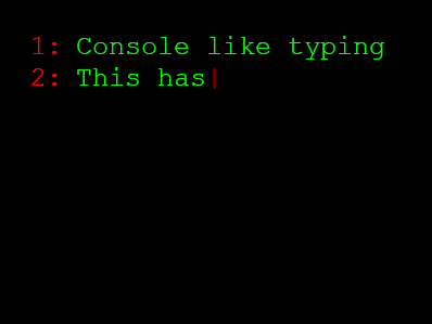 Multifunctional Text Typing Animation Library – typebot