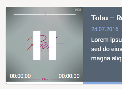 Cool Audio Player In Pure JavaScript