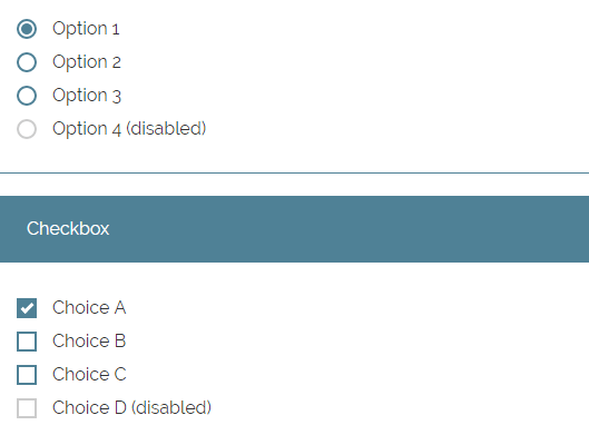 Material & iOS Style Checkbox & Radio Inputs With Pure CSS