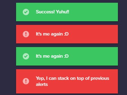 Growl And Toast Style Alert Notification Library – Notyf