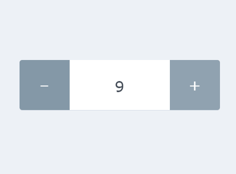 Animated Input Spinner With Pure JavaScript and CSS/CSS3