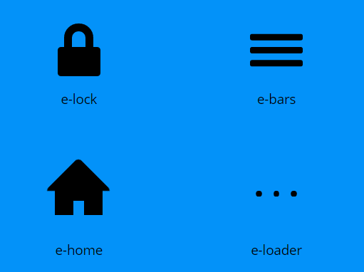A Bare-essentials CSS Icon Set – Elementary