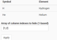 html-table-column-hider