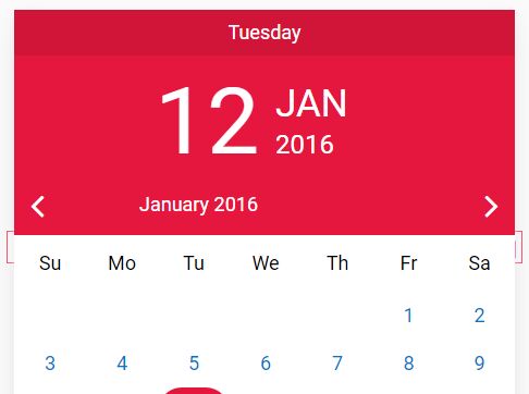 Mobile-friendly Date Picker In Pure JavaScript – Cuppa DatePicker