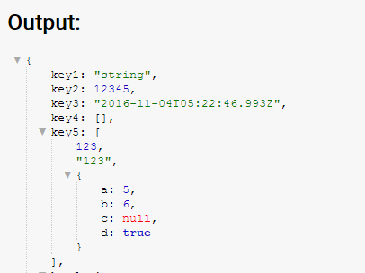 Minimal JSON Data Formatter - JSONViewer | CSS Script