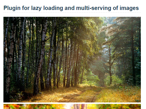 JavaScript Library For Lazy Loading And Multi-serving Of images | CSS ...
