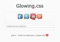 Glowing.css