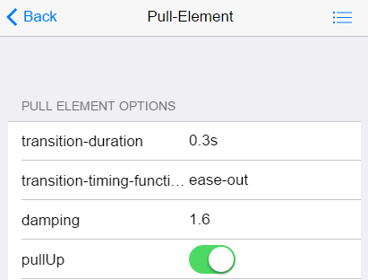 Smooth Pull/Swipe Animations In JavaScript – pull-element