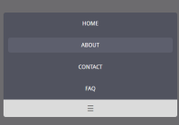 CSS Flexbox Based Responsive Navigation