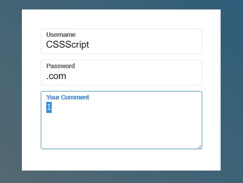 Float Label Pattern Implemented In JavaScript – Floatl