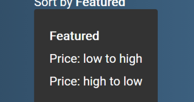 Minimalist Dropdown Box In Pure JavaScript