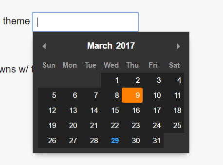 Tiny Dependency-free Date Picker JS Library – Pikaday
