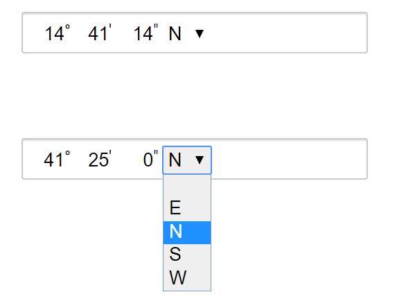 JS Only Input Mask For Geo Information – coords