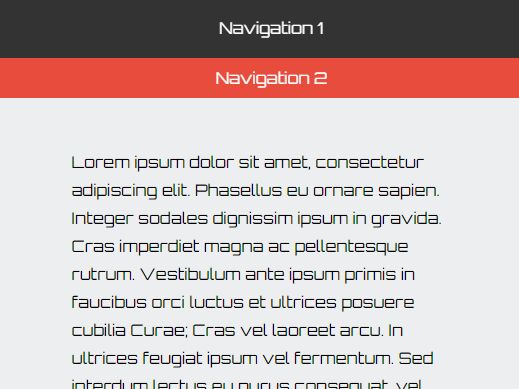 Smart Auto Show/Hide Header Navigation – Reveal-Bar
