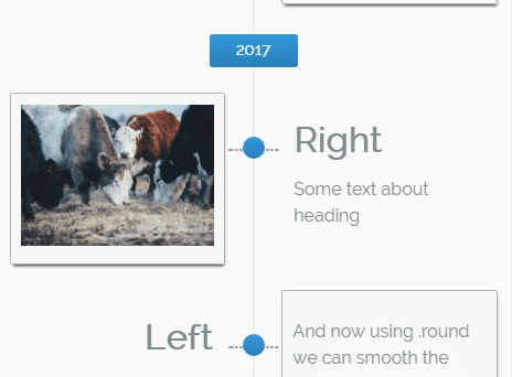 Responsive CSS Timeline Boilerplate – Timenil.css