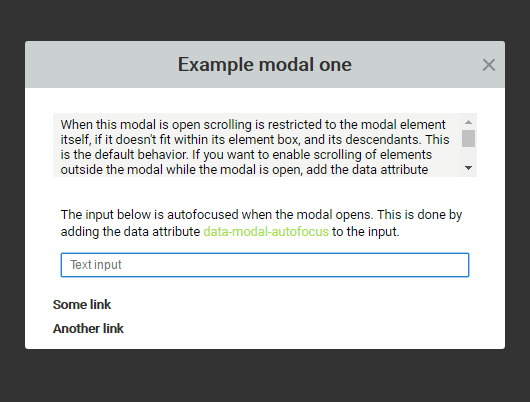 Tiny HTML5 Modal Popup In Vanilla JavaScript – Modal.js