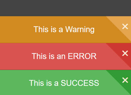 Stackable Notification Bar Library - notify.js | CSS Script