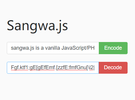 Text Decoder & Encoder In Pure JavaScript – sangwa.js