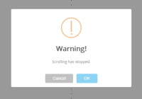 scrollStop