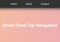 Hide on scroll navbar