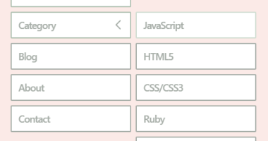 Multi-level Dropdown Menu