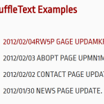 Text Shuffle Animation In Pure JavaScript – shuffle-text.js