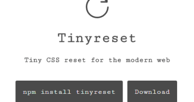 tinyreset