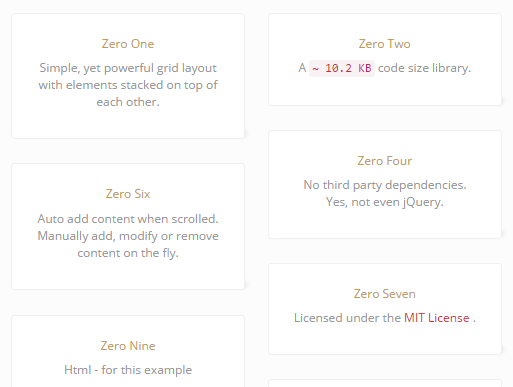 Responsive Flexible Grid Layout JavaScript Library – Awesome Grid