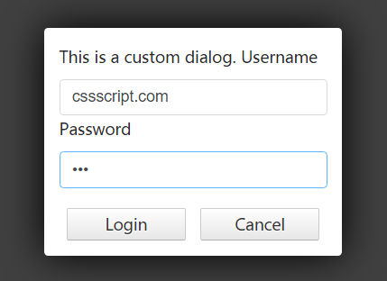 Create Custom Modal Dialogs In Vanilla JavaScript – MarcDialogs.js