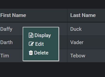 Pure JavaScript Context Menu Plugin ContextMenu.js