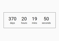 Easy Datetime Countdown Timer