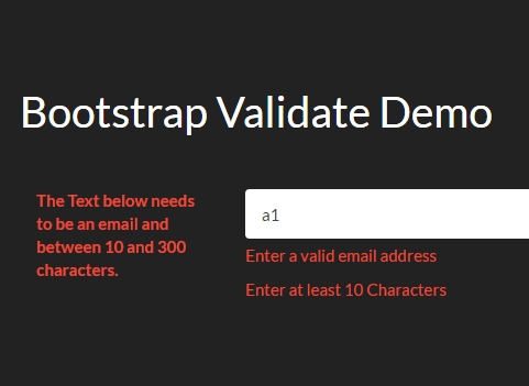 Vanilla JavaScript Form Validator For Bootstrap 5/4/3 Framework