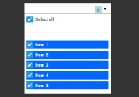 multiselect
