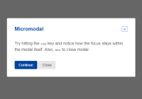 microModal