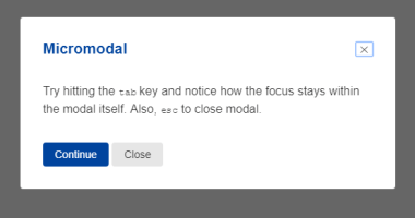 microModal