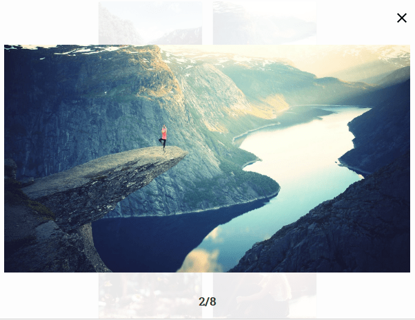 Lightbox Slider In Vanilla JavaScript