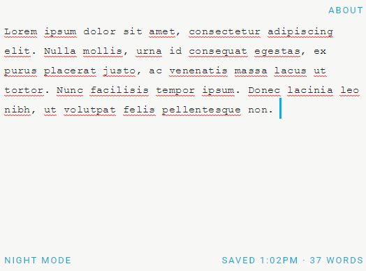 Minimal Text Editor With JavaScript – composure