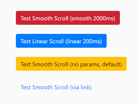 Tiny Smooth Scroll Library – smoothScroll.js