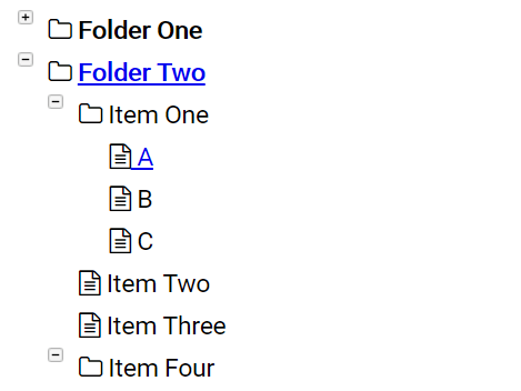 Collapsible Folder Tree With Pure JavaScript – jslists