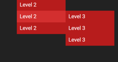 Pure CSS Responsive Flyout Menu