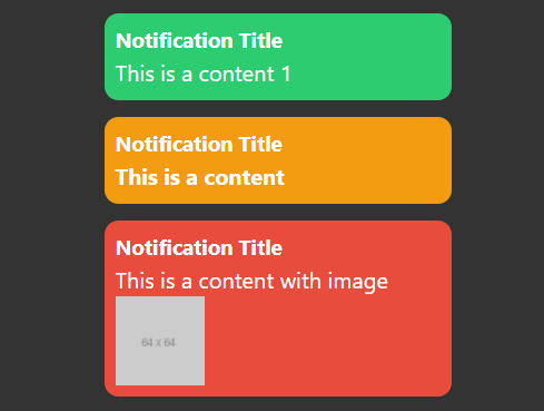 Vanilla Growl Notification JavaScript Library – VYN