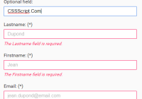 Custom HTML5 Data Validation