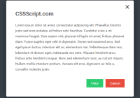 Simple Elegant Modal Popup