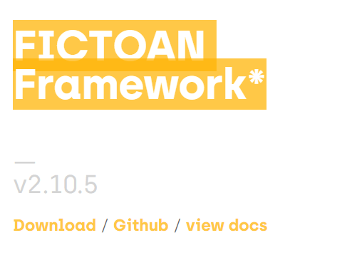 Intuitive Responsive CSS/SCSS Framework – fictoan
