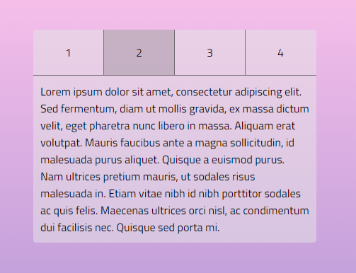 Minimalist ES6 Tabs Component – tabsjs