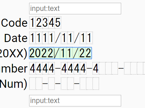 Mask Input Fields With Custom Data Formats – DataInput