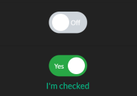 iOS Style Switches For Bootstrap 4